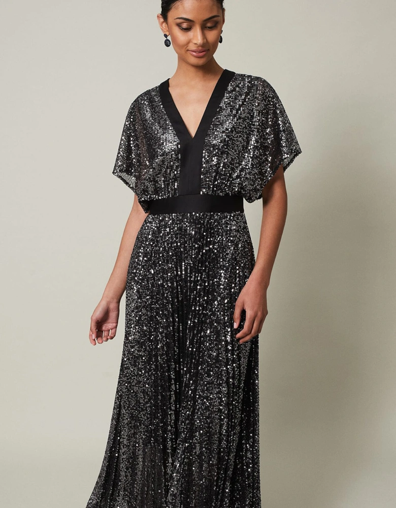 Teagan Sequin Maxi Dress