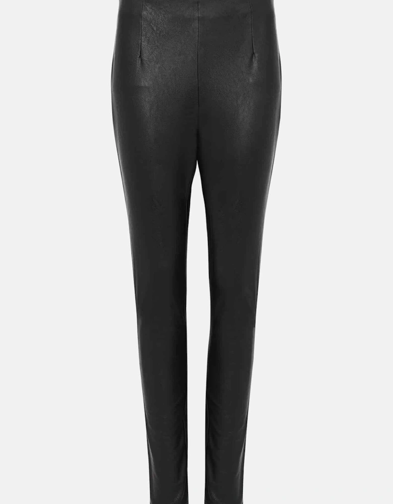 Amina Faux Leather Jegging