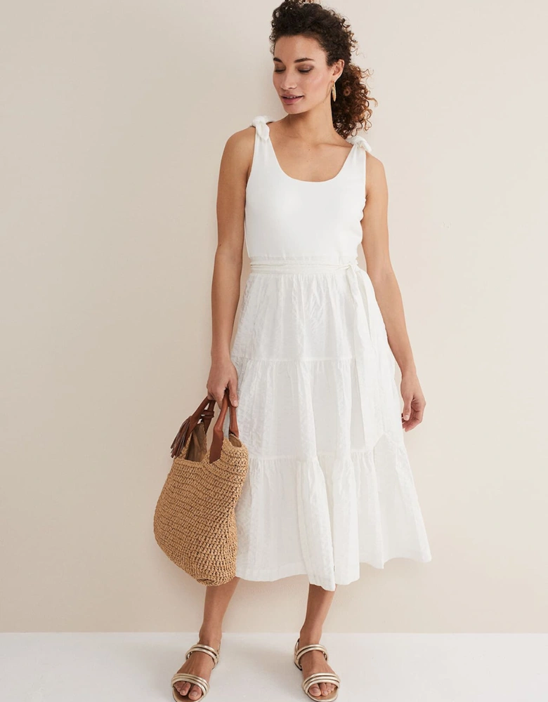 Jennie Strappy Tiered Dress