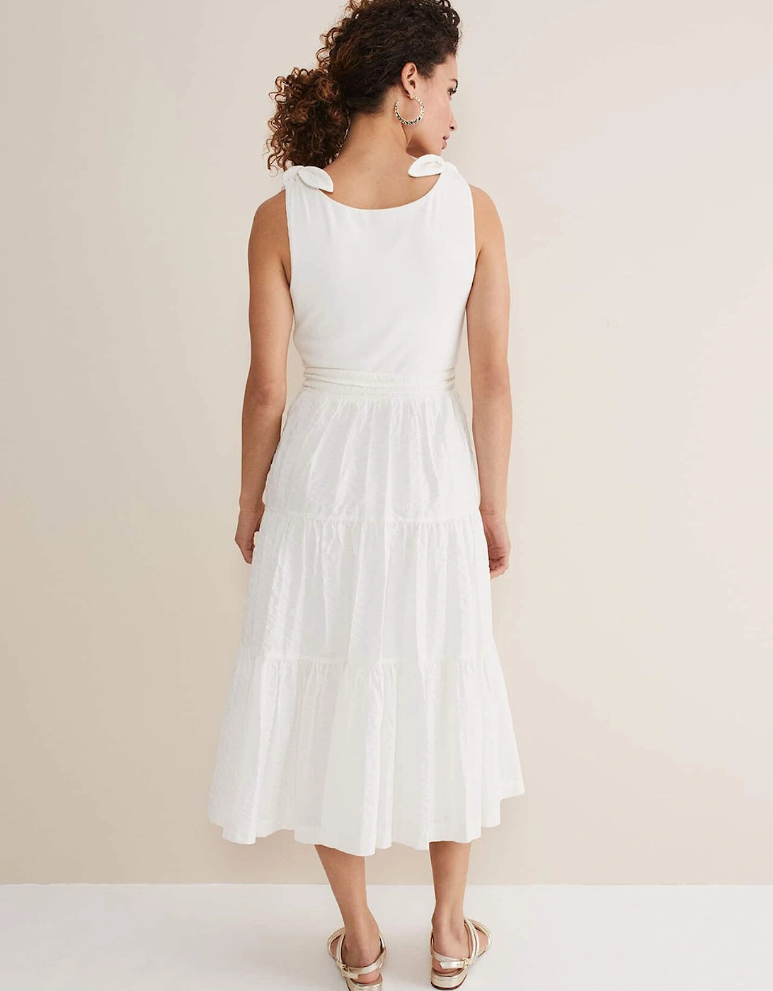 Jennie Strappy Tiered Dress