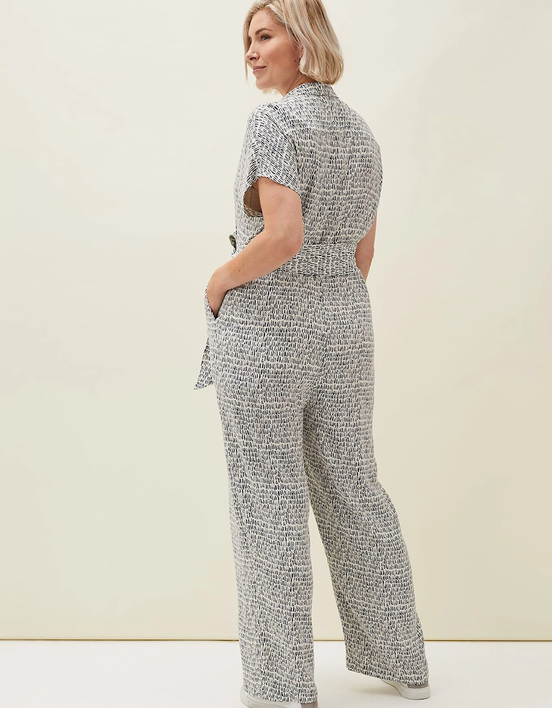 Paige Abstract Print Jumpsuit