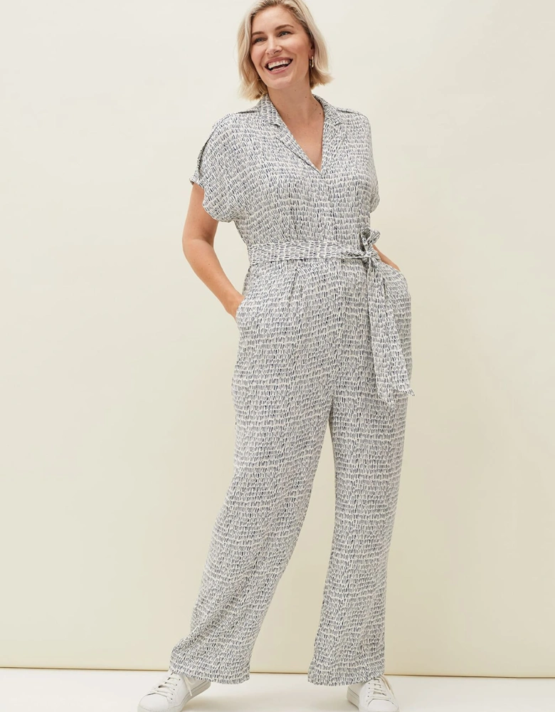 Paige Abstract Print Jumpsuit