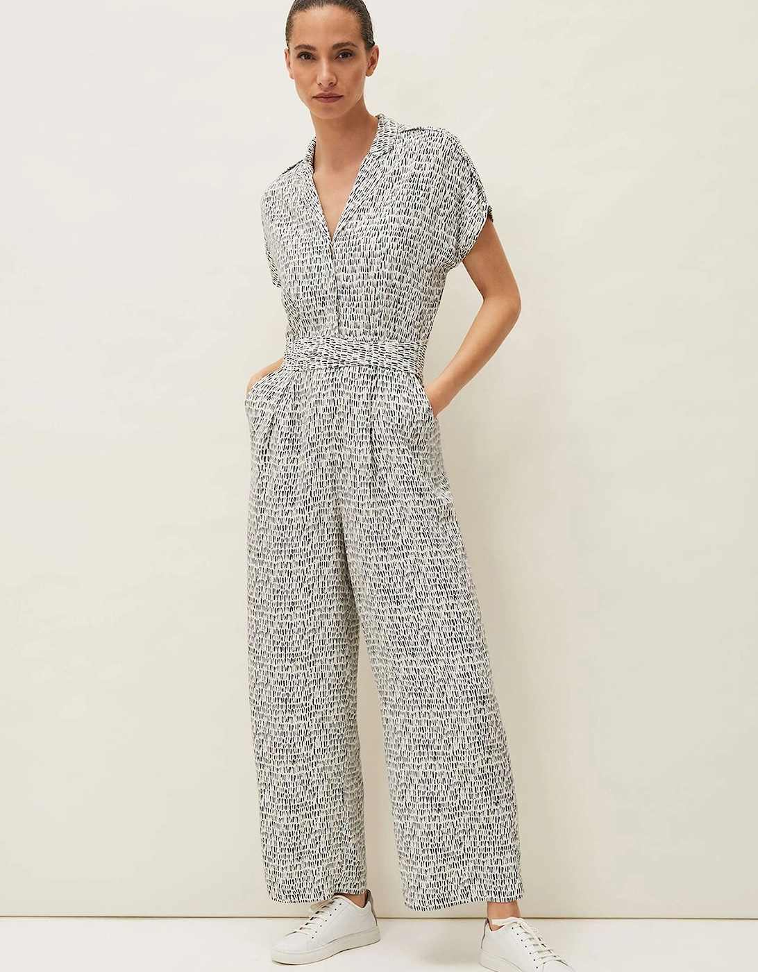 Paige Abstract Print Jumpsuit