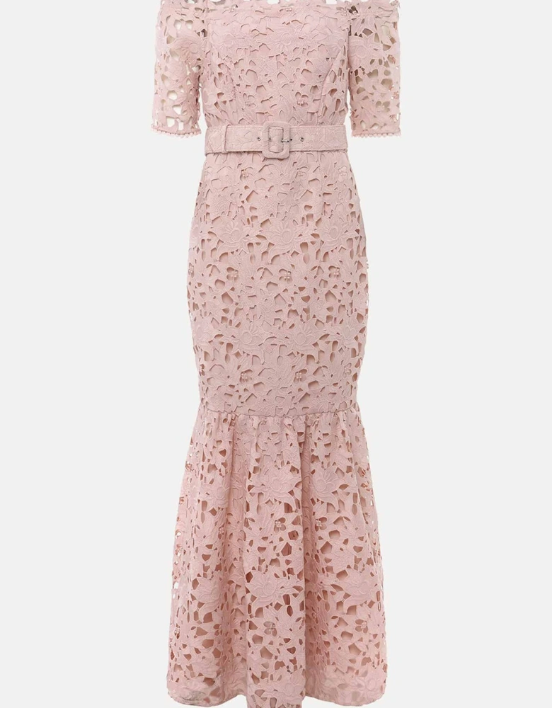 Tallulla Lace Bardot Maxi Dress