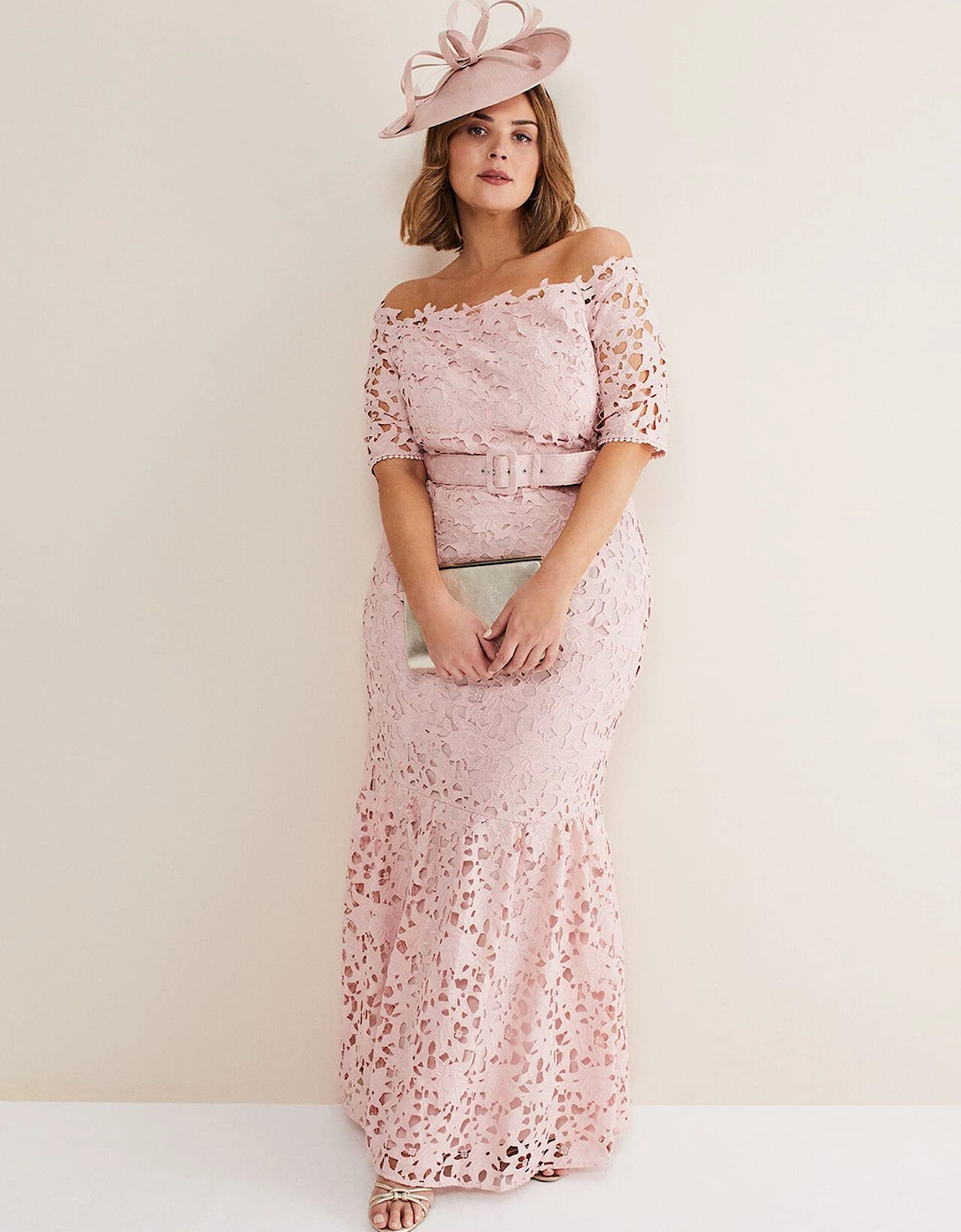 Tallulla Lace Bardot Maxi Dress