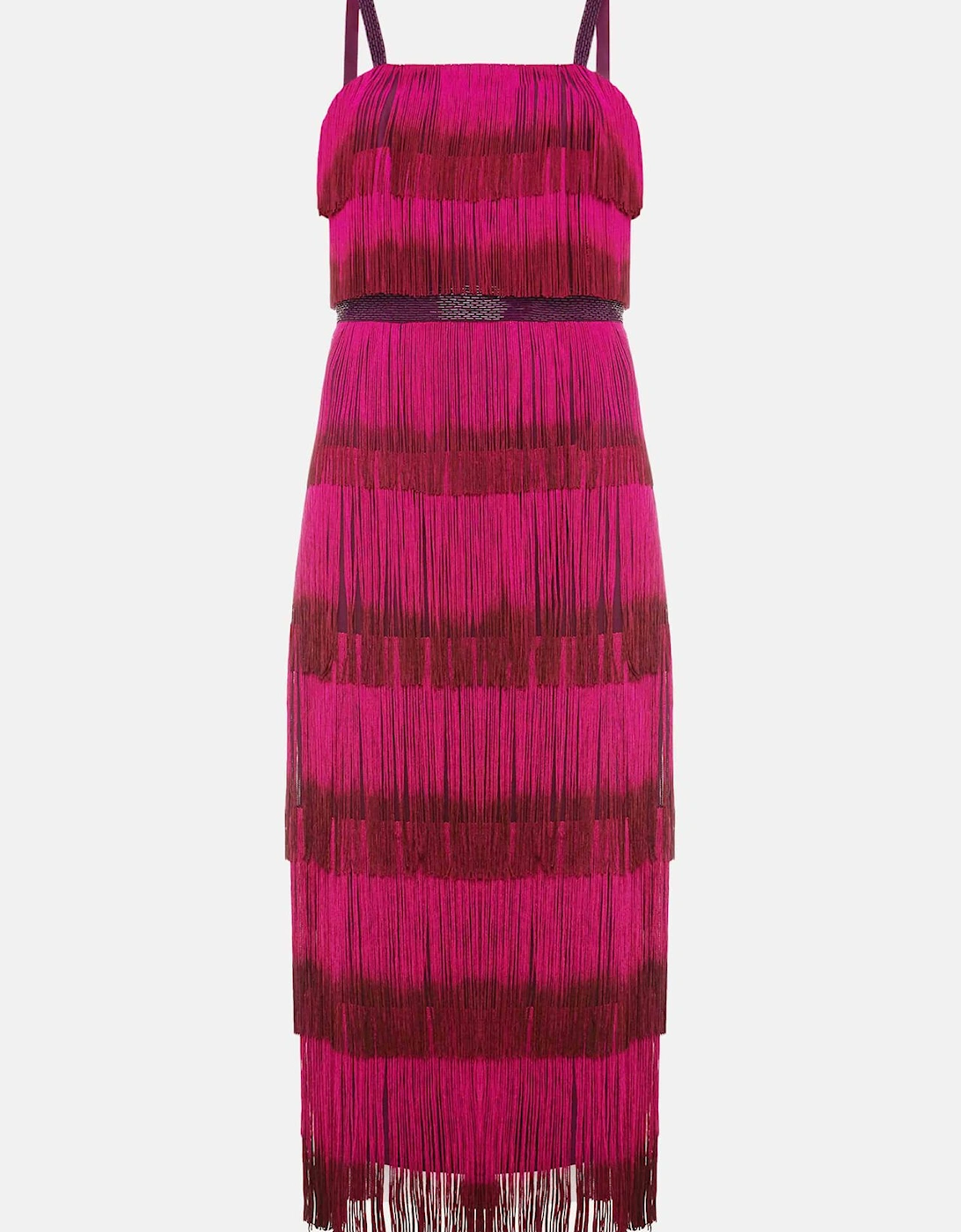 Katalina Dip Dye Fringe Dress