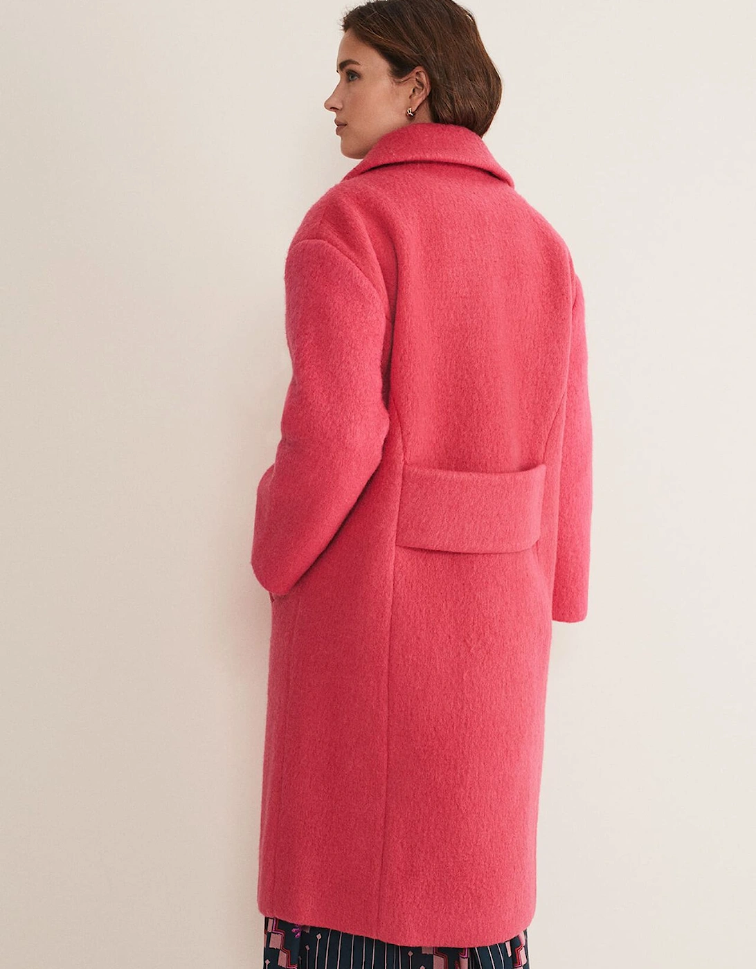 Quinn Textured Cocoon Coat