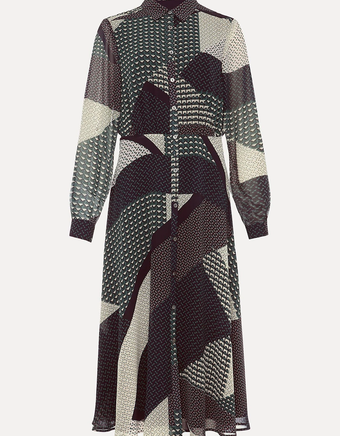 Alaina Print Shirt Dress