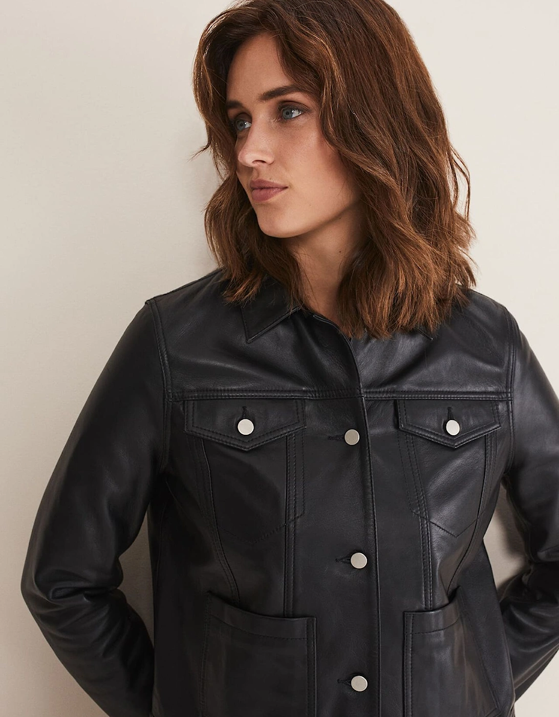 Myrtle Leather Jacket