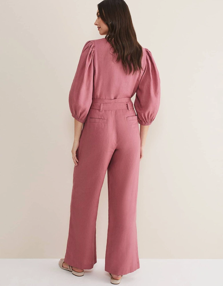 Raven Linen Trouser