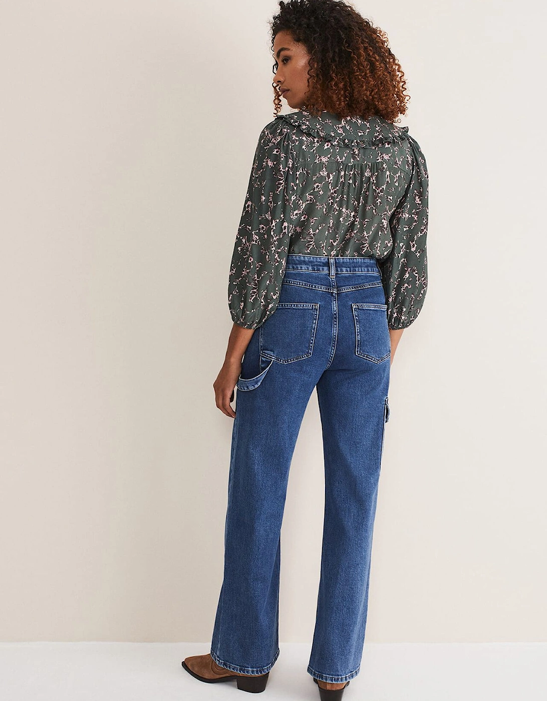 Scout Cargo Wide Leg Jeans