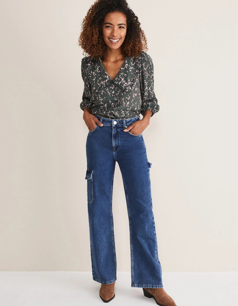 Scout Cargo Wide Leg Jeans