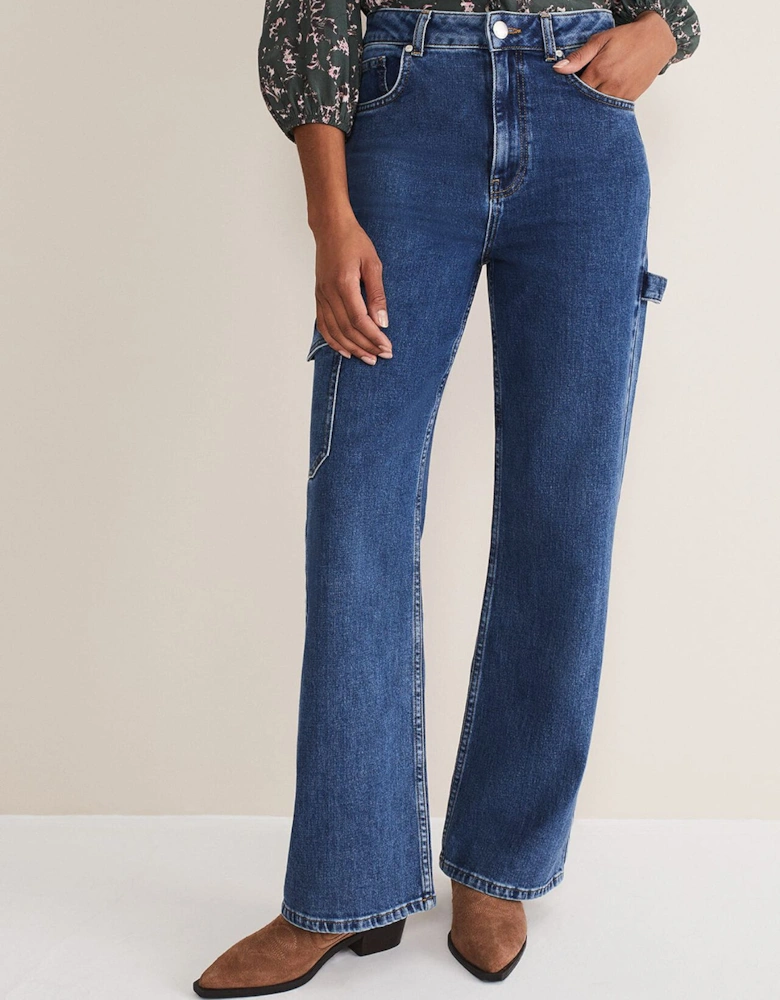 Scout Cargo Wide Leg Jeans