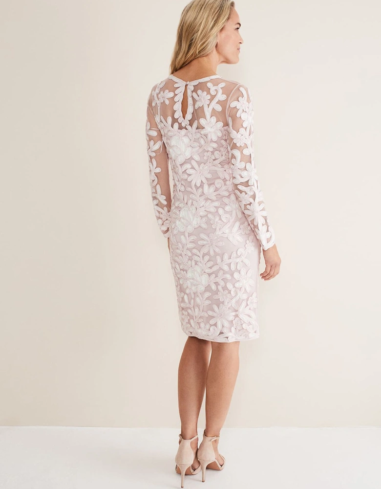 Annika Tapework Midi Dress