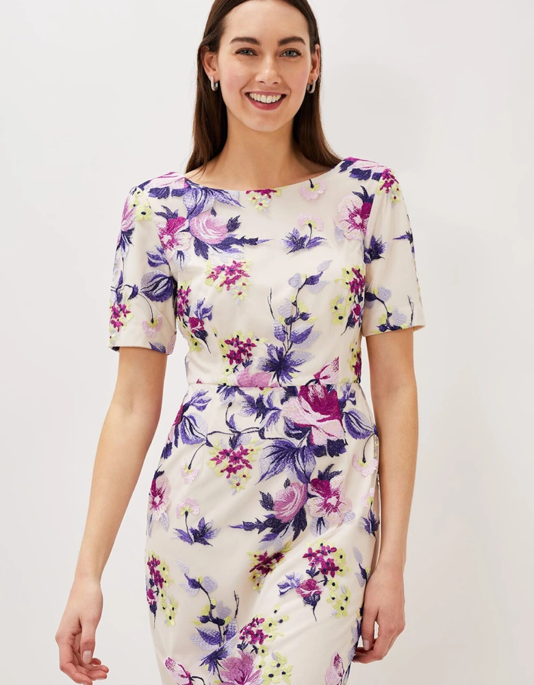 Lenora Embroidered Dress