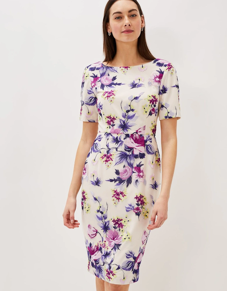 Lenora Embroidered Dress