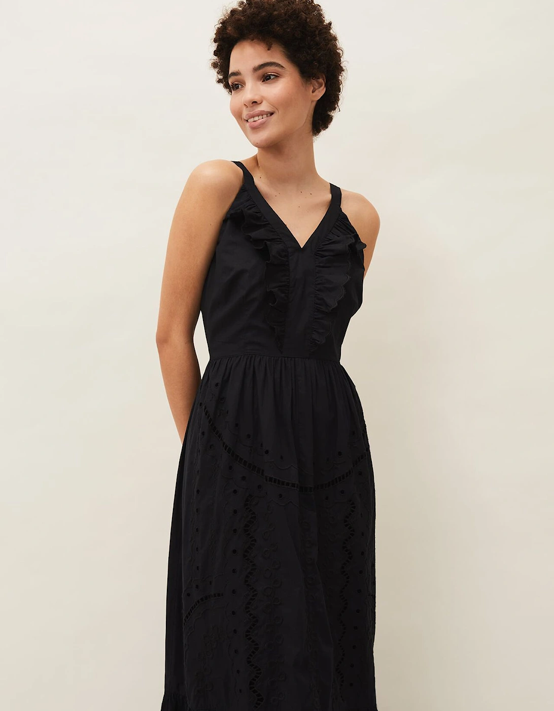 Tallie Broderie Maxi Dress