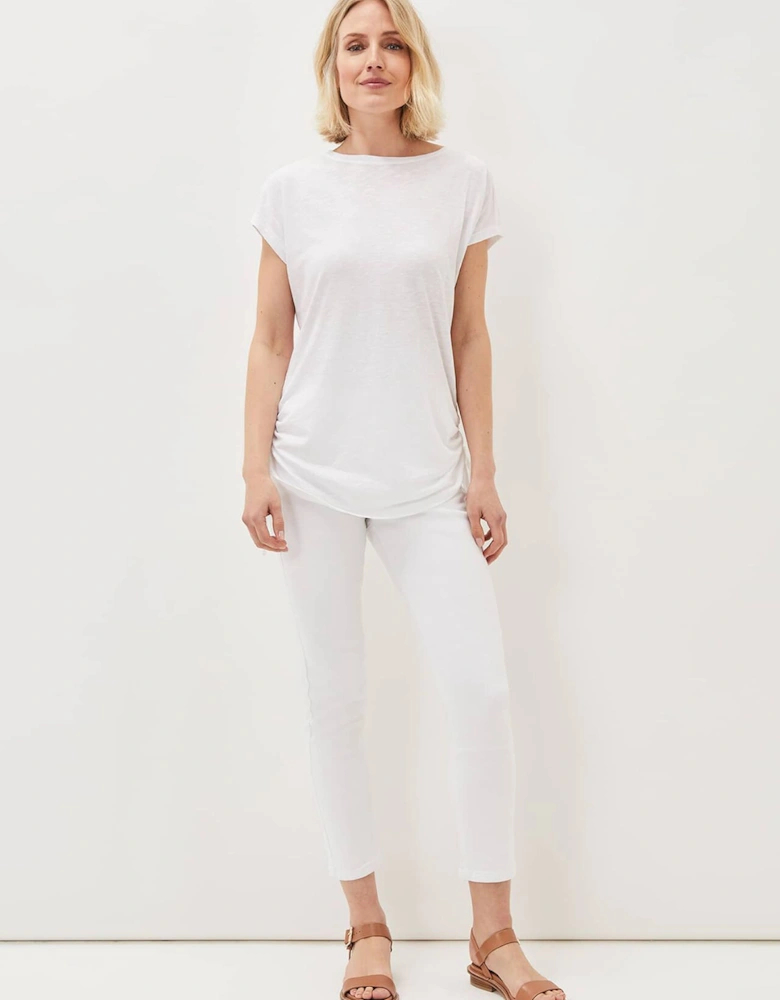 Jinny Ruched Side Top