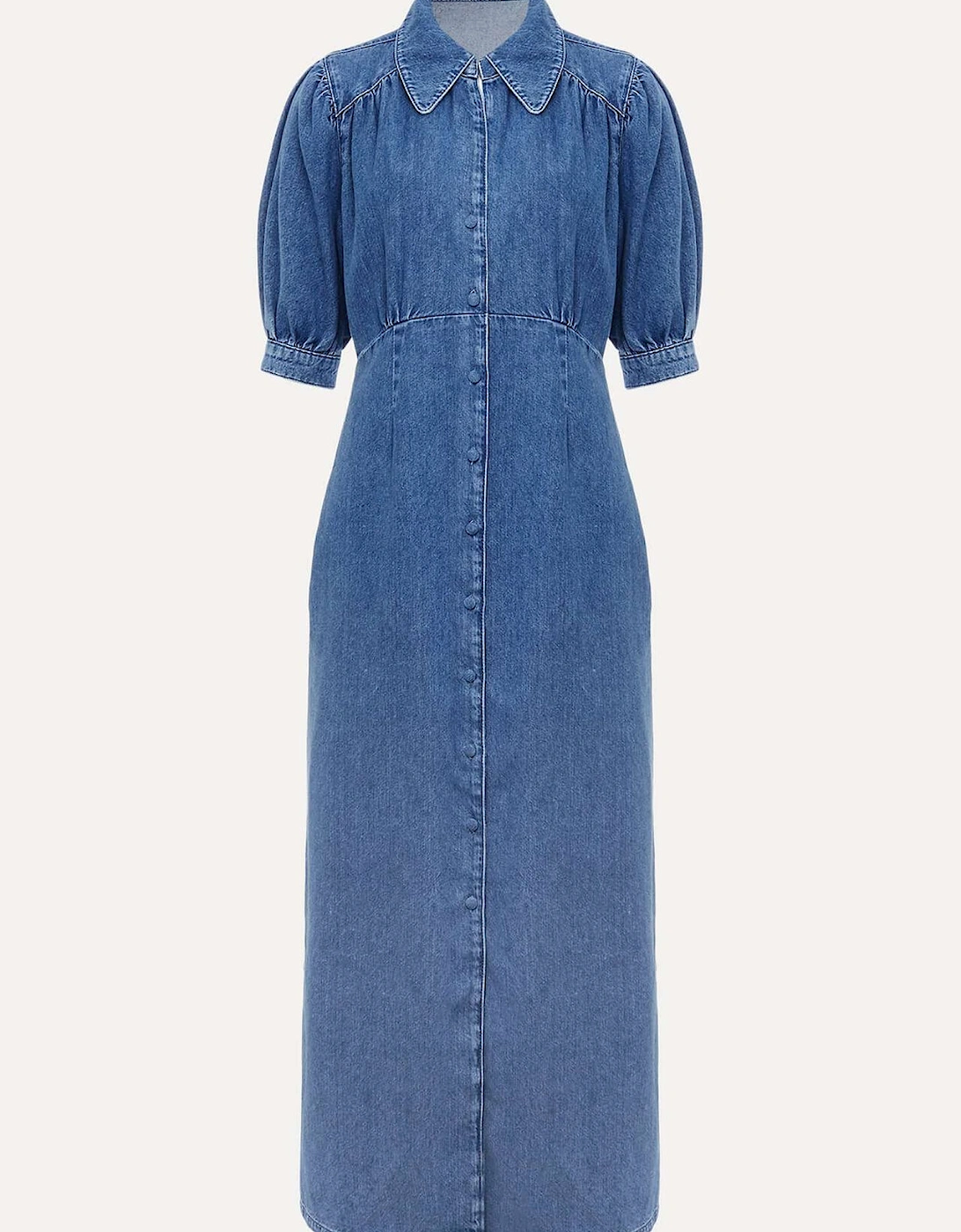 Cosette Denim Midaxi Dress