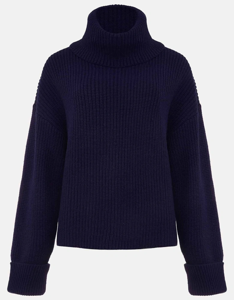 Karine Chunky Roll Neck Jumper