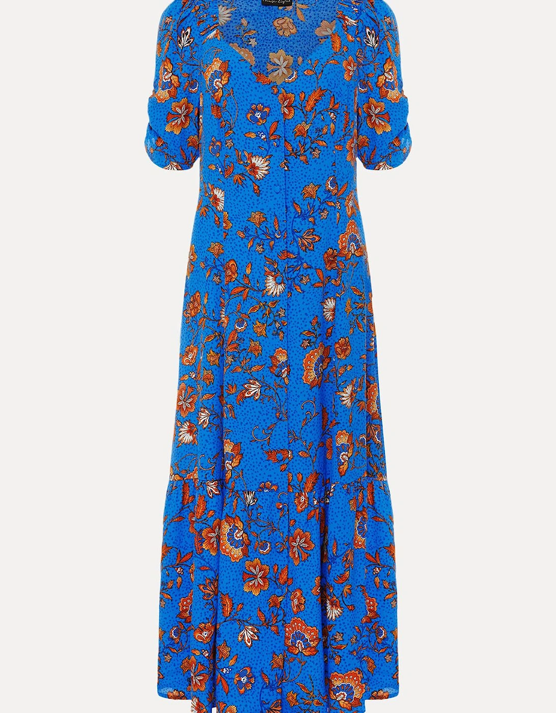 Adriel Paisley Midi Dress