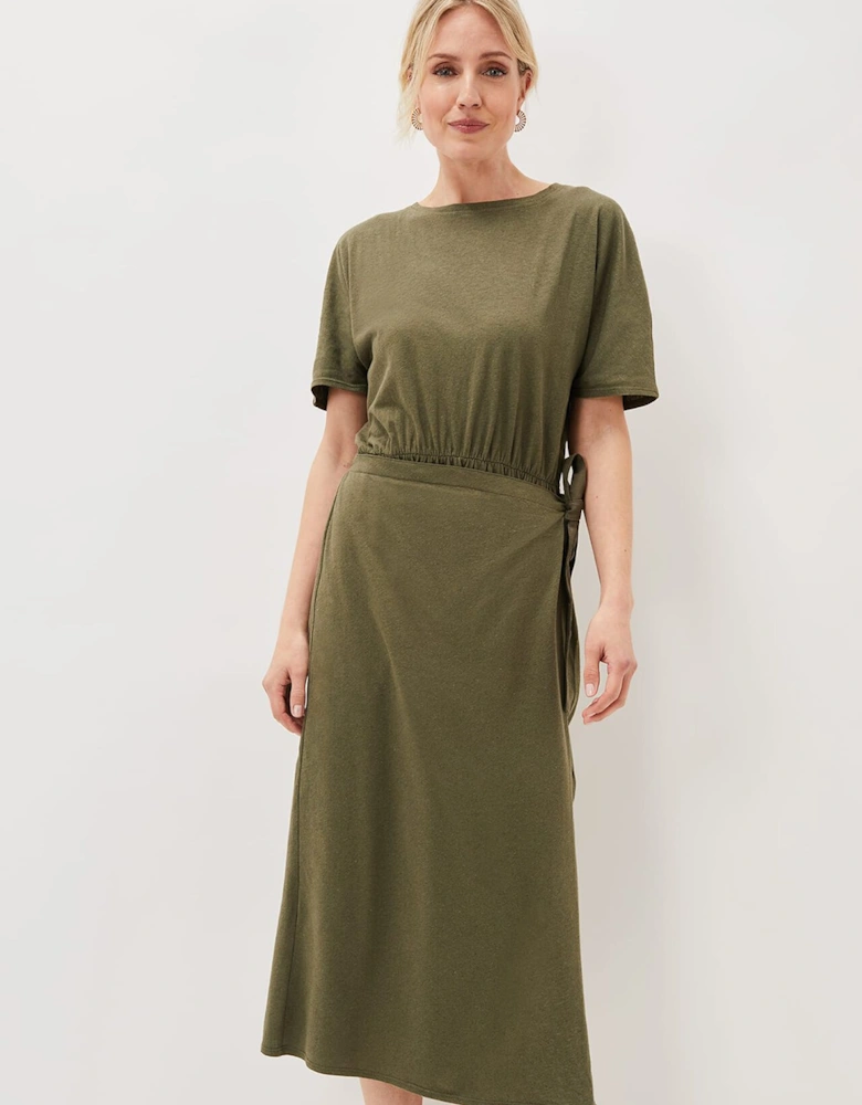 Emmalyn Cotton Midi Dress