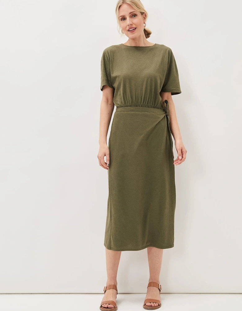 Emmalyn Cotton Midi Dress