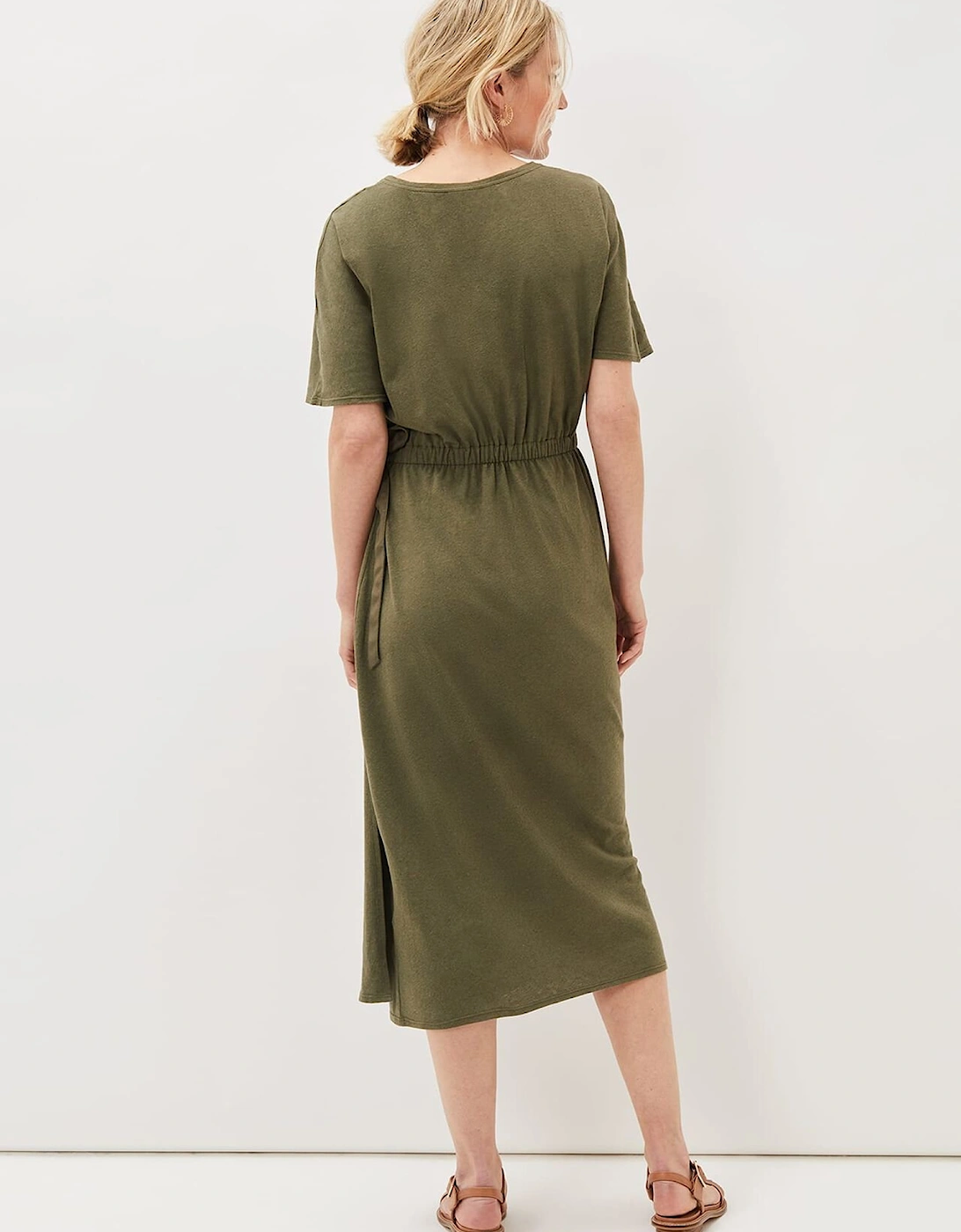 Emmalyn Cotton Midi Dress