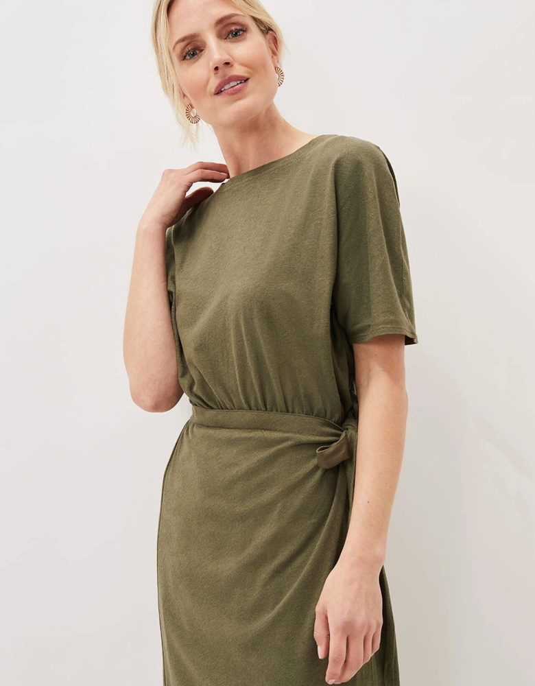 Emmalyn Cotton Midi Dress