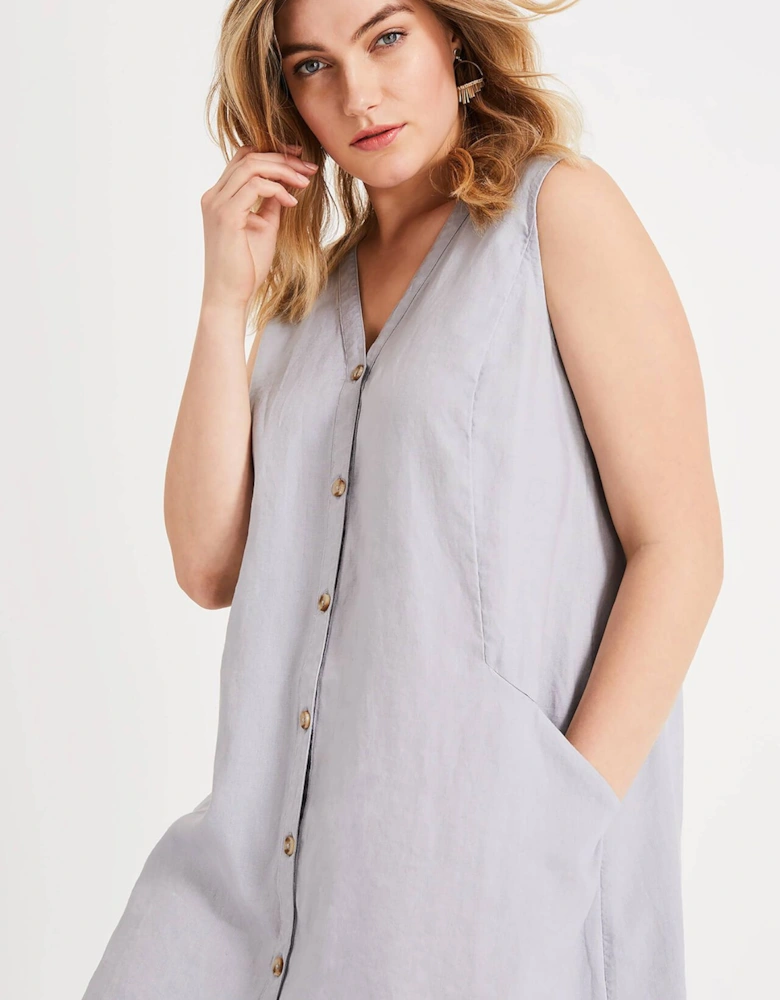 Ariana Linen Tunic Dress