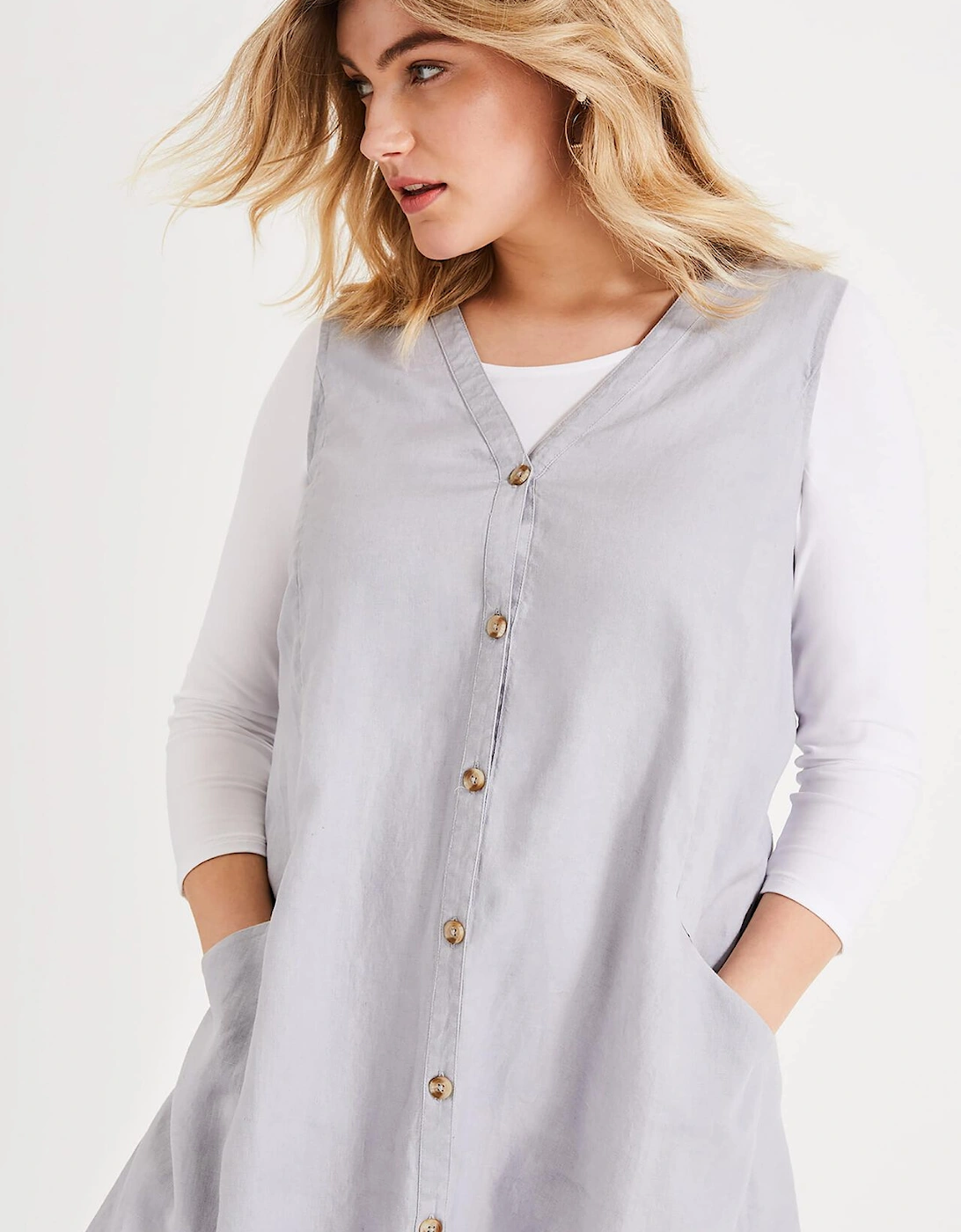 Ariana Linen Tunic Dress