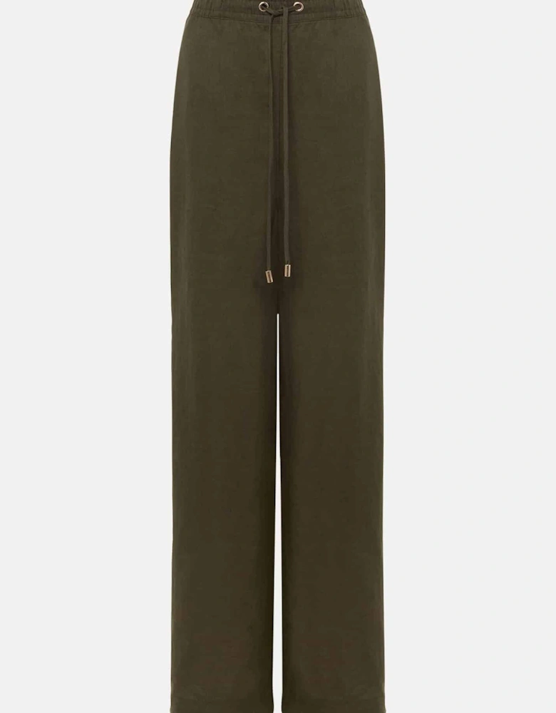 Lolita Drawstring Linen Trouser