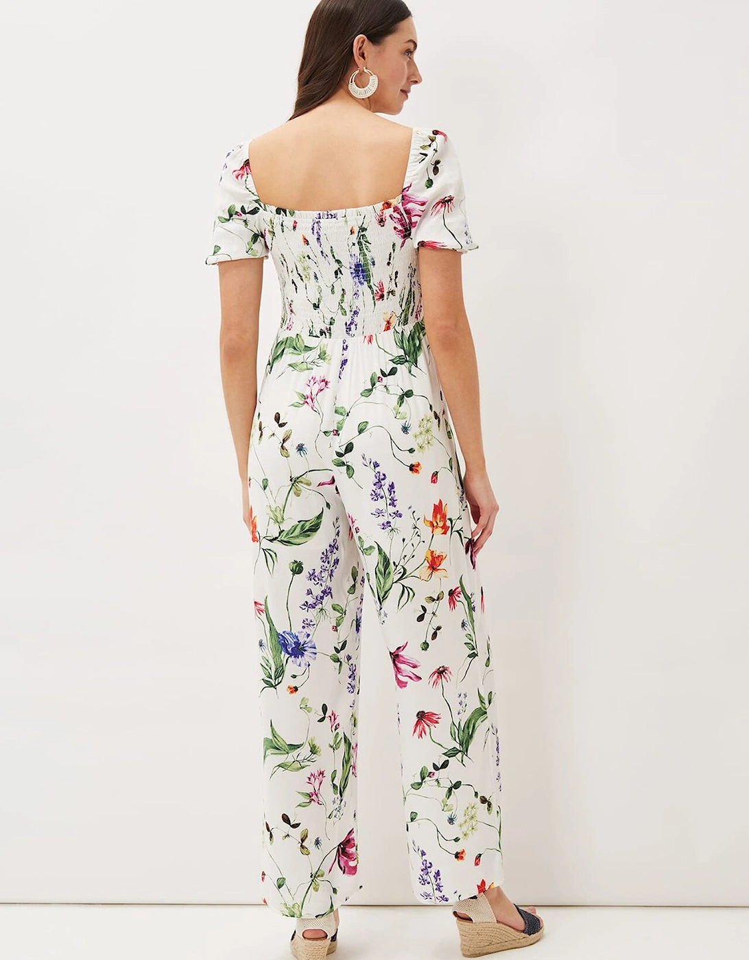 Zaylah Shirred Waist Jumpsuit