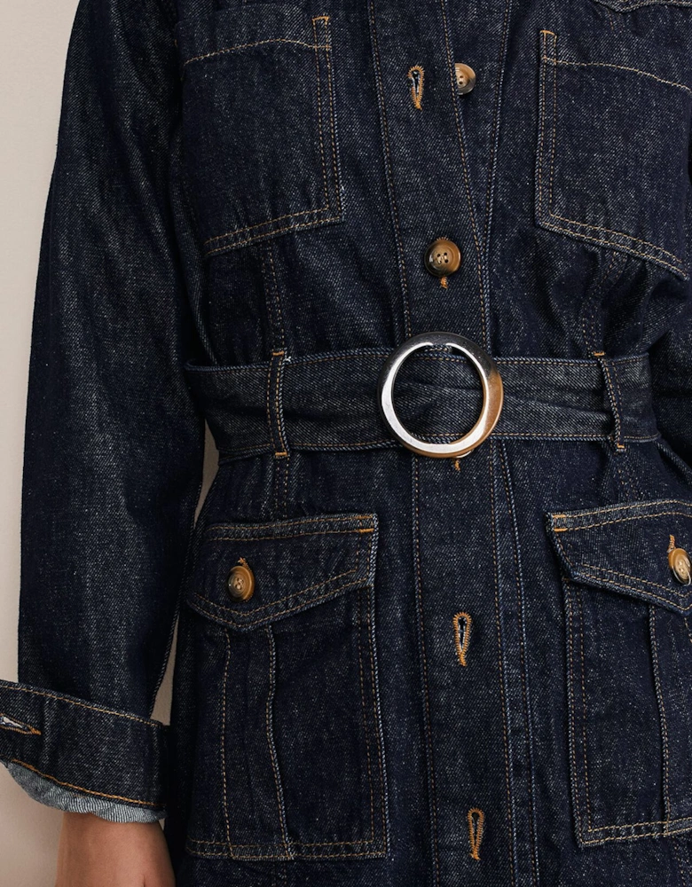 Marcie Longline Denim Jacket