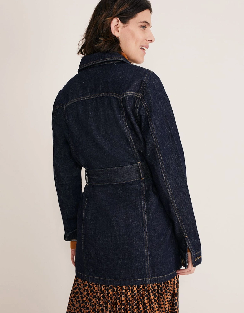 Marcie Longline Denim Jacket