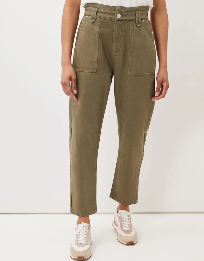 Nadina Paper Bag Waist Jeans