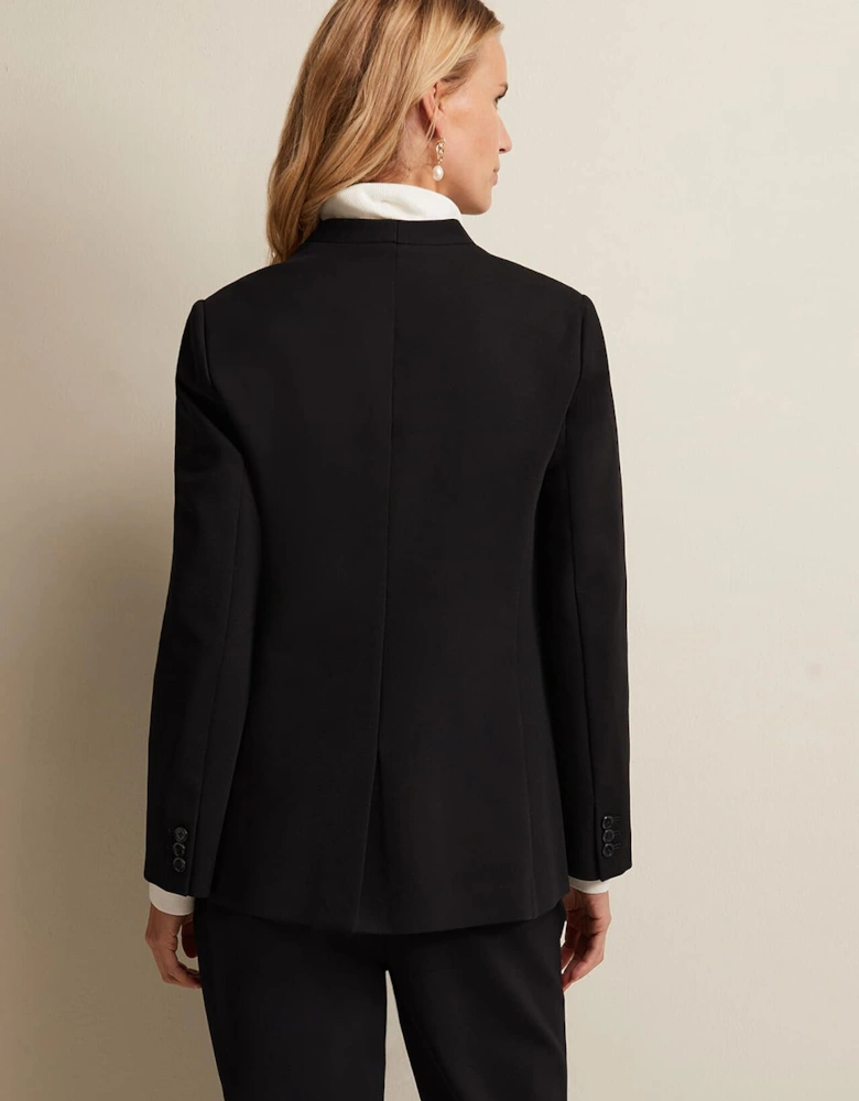 Devin Black Ponte Blazer