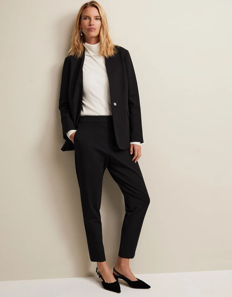 Devin Black Ponte Blazer