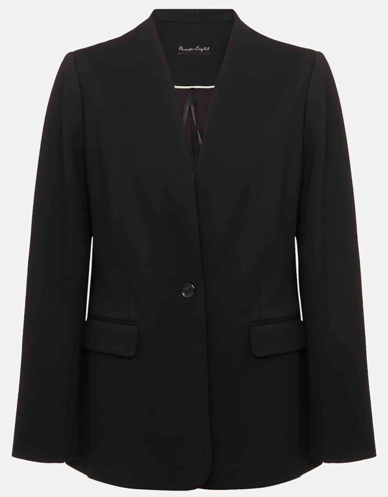 Devin Black Ponte Blazer