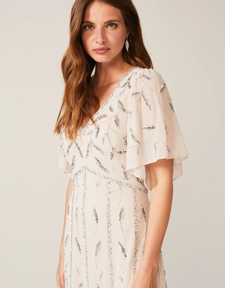 Meredith Embellished Leaf Dress