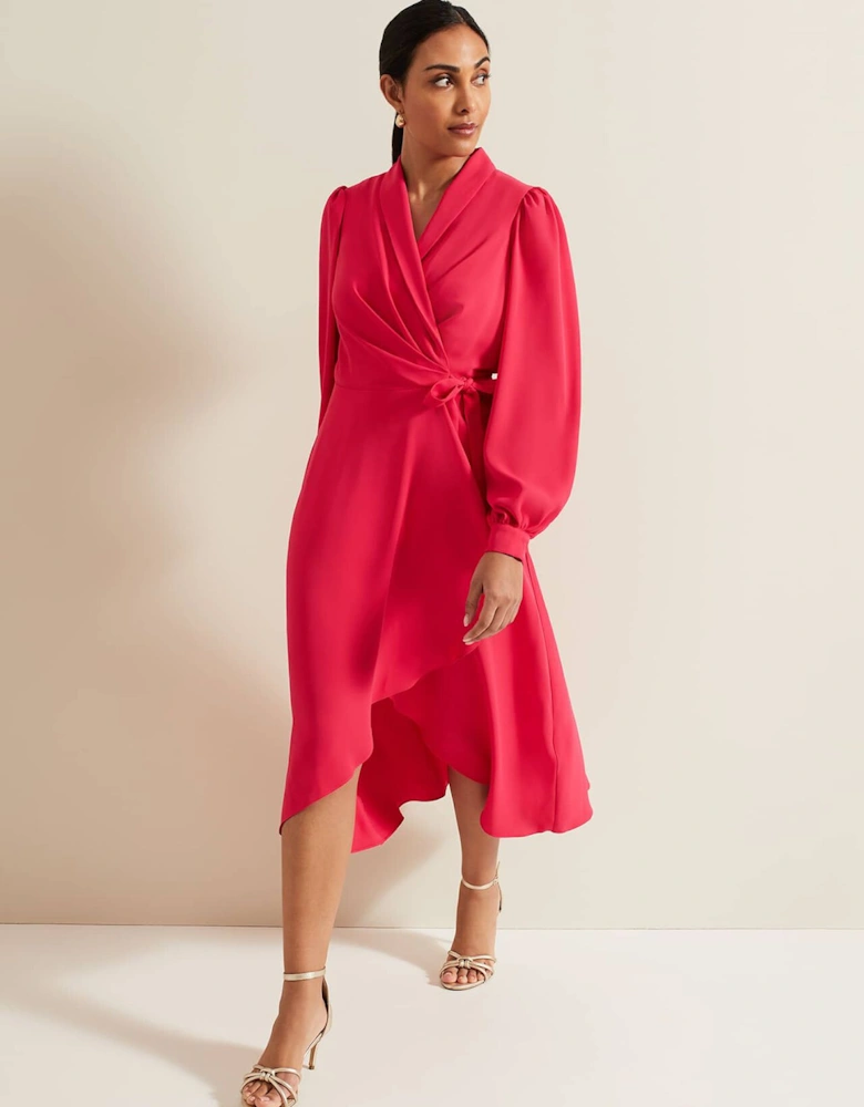 Petite Philippa Wrap Dress