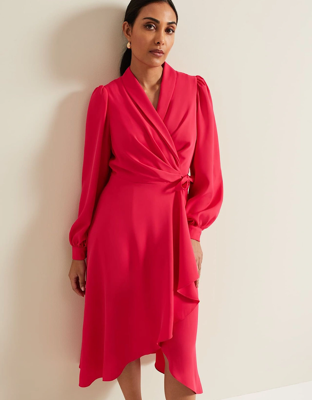 Petite Philippa Wrap Dress