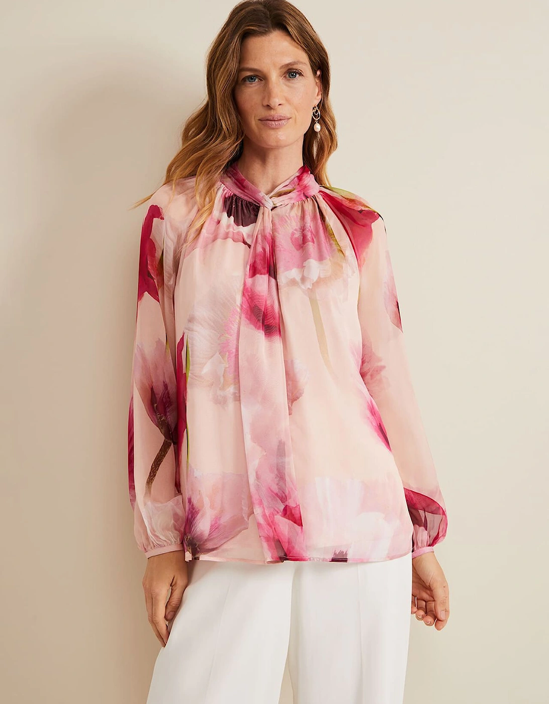 Poppy Silk Blouse