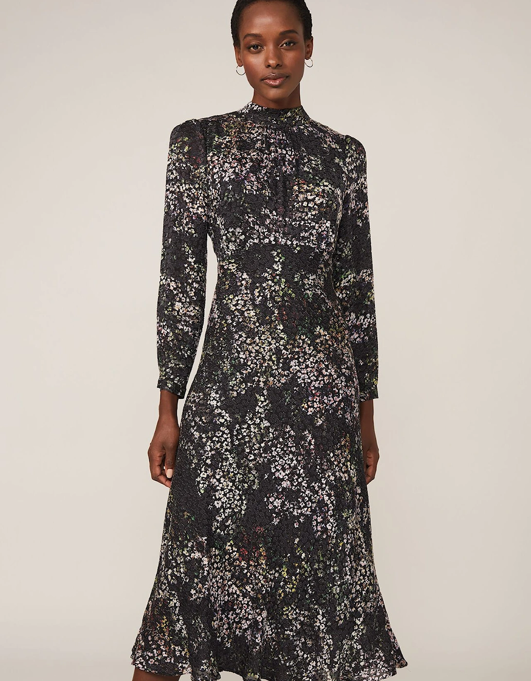 Elinore Printed Burnout Dress, 7 of 6