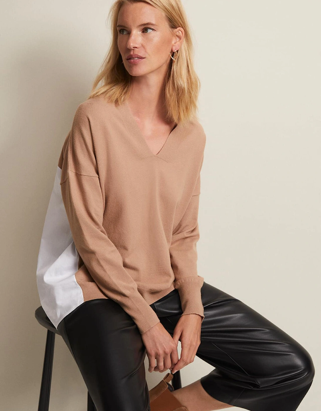 Kienna Fine Knit Shirt Jumper