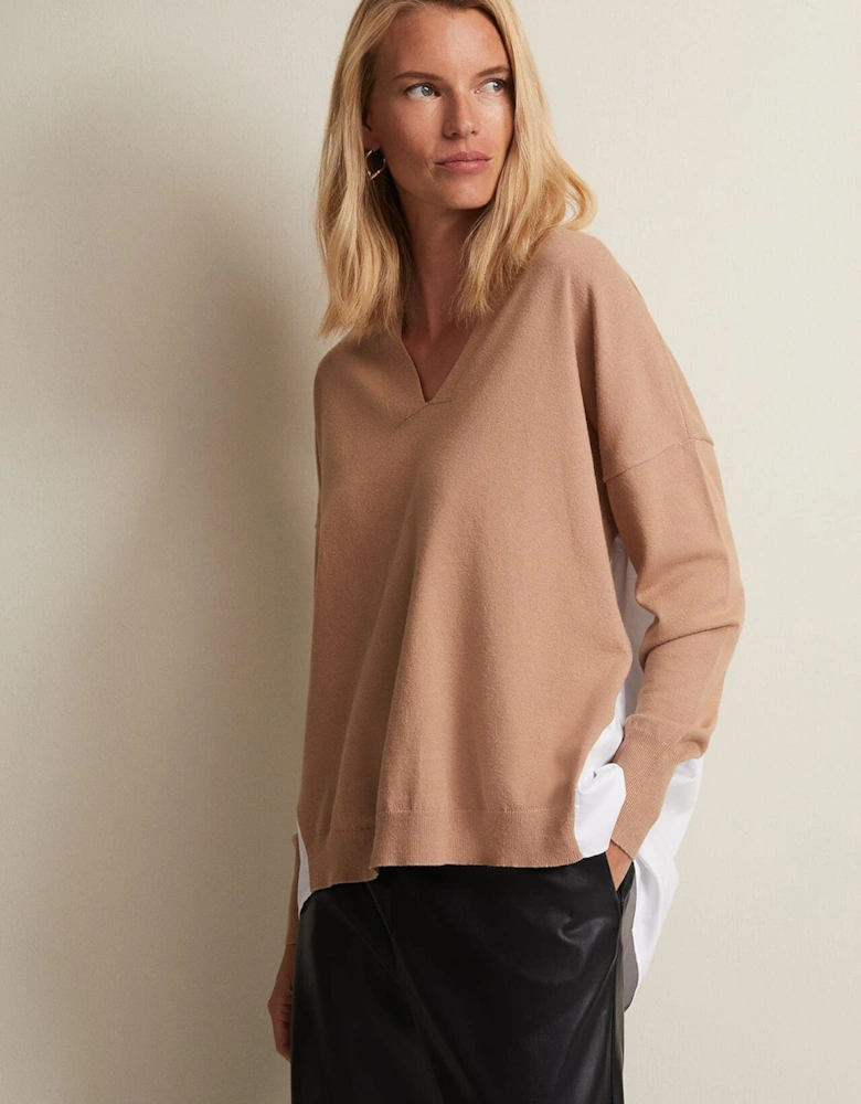 Kienna Fine Knit Shirt Jumper