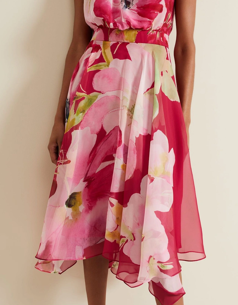 Lucinda Floral Midi Dress