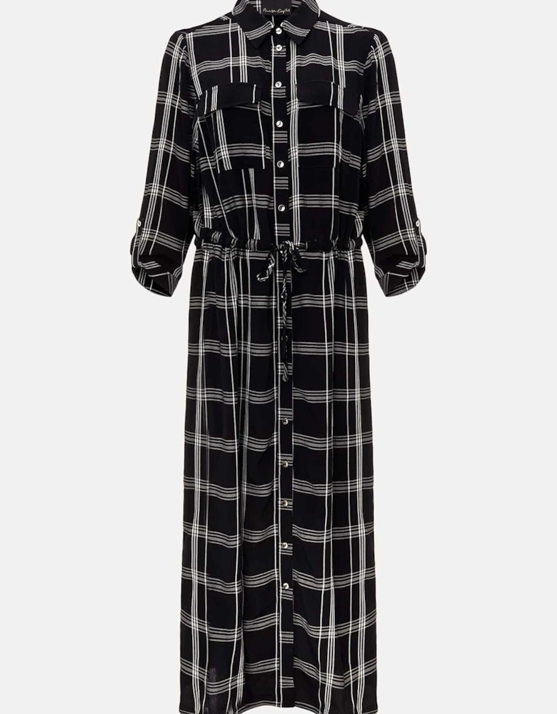 Bernadette Check Midi Dress