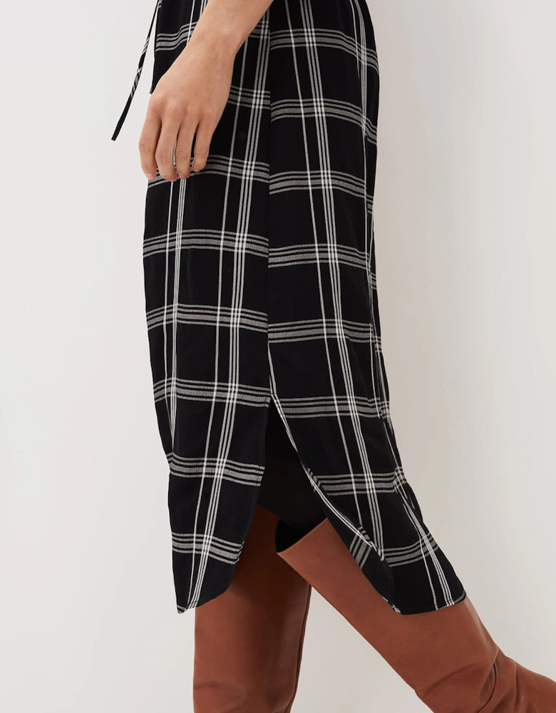 Bernadette Check Midi Dress