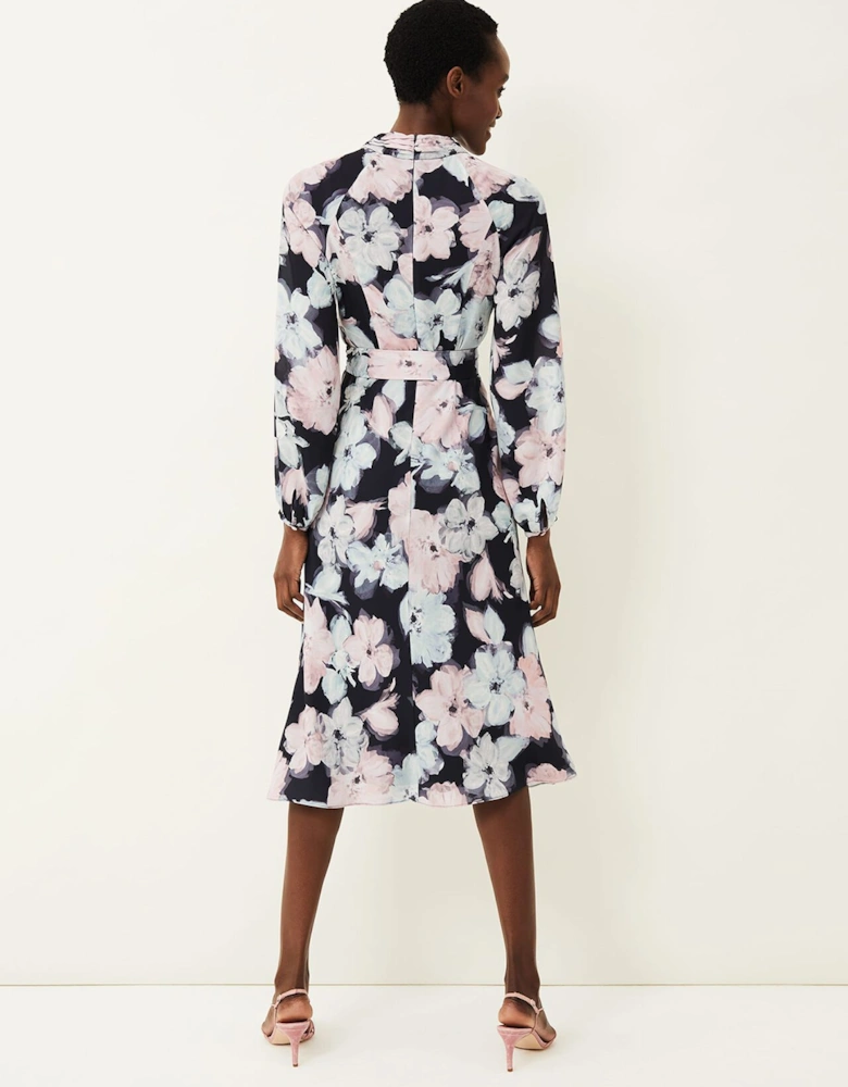 Ella Floral Print Dress